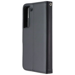 Mybat MyJacket Wallet Case for Samsung Galaxy S22 - Black Leather - 1 of 1