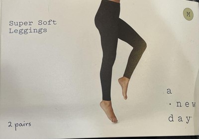 Target A New Day Women’s Leggings Black Ebony 3X Rayon & Spandex soft