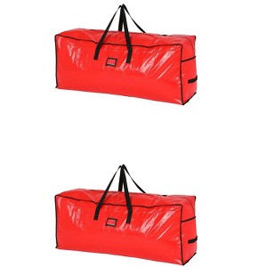 REGALWOVEN Christmas Tree Storage Bags Moving Bags with Handles for Clothes, Closet Organizers and Storage 2 Pcs - 1 of 4
