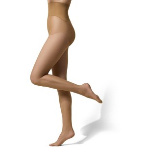 Memoi Women's Nudes Ultra-Bare Seamless Top Pantyhose - 1 of 4