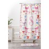 Deny Designs April Lane Art Bows Monogram Memory Foam Bath Mat - 4 of 4