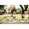 Crown Display 350 Piece Color Disposable Plastic Dinnerware party set- Serves 50 - 2 of 4