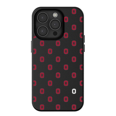 Keyscaper NCAA Big Ten Universities Fashion Pattern MagSafe Compatible Cell Phone Case for Apple iPhone