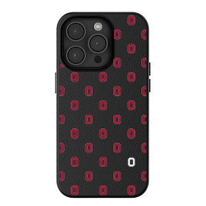 NCAA Big Ten Universities Fashion Pattern MagSafe Compatible Cell Phone Case for Apple iPhone - 1 of 4