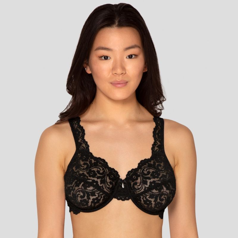 Smart & Sexy Women's Signature Lace Unlined Underwire Bra 2-Pack, 5 of 6
