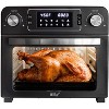 Deco Chef 24QT Stainless Steel Countertop Toaster Air Fryer Oven with Accessories (Black) - 4 of 4