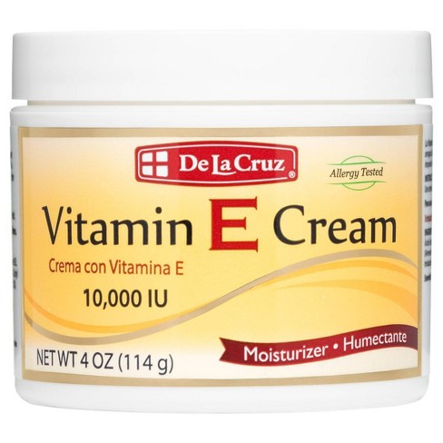 De La Cruz Moisturizer Vitamin E - 4oz : Target