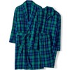 Lands' End Men's Flannel 3 Piece Pajama Set - 3 of 4