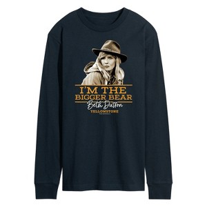 Men's - Yellowstone - I'm The Bigger Bear Long Sleeve Graphic T-Shirt - 1 of 4
