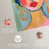 Art Remedy Jacinta s Hair with Flowers Beach Life Inspired Wall Art Unframed - 4 of 4