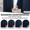 Deconovo Room Darkening Curtains 2 Panels Back Tab Rod Pocket Style - 2 of 4