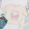 Simply Sage Market Las Vegas Social Club Boxy Crop Top - XL - Ivory - 2 of 4
