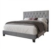 Home Design Dillon Twin Tufted Upholstered Panel Bed - 3 of 4