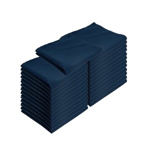 Arkwright Spun Polyester Dinner Napkins (25 Pack), 20x20 in., Solid Color Options - 1 of 4