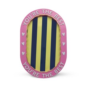 Horizon Group 8"x8" "You're the best" Mother's Day Frame Pink - 1 of 3