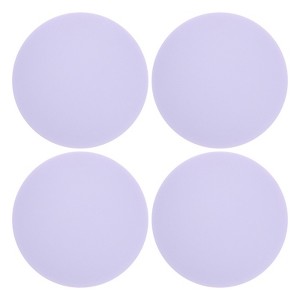 Unique Bargains PVC Self-Adhesive Sound Insulation Shock Absorption Door Stops 4 Pcs - 1 of 4