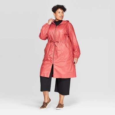 womens plus rain coats
