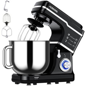 Stand Mixer, 7.5 Qt. 660W 10-Speed Electric Kitchen Mixer with Dishwasher-Safe Dough Hooks, Beaters, Wire Whip & S plash Guard for Most Home Cooks - 1 of 4