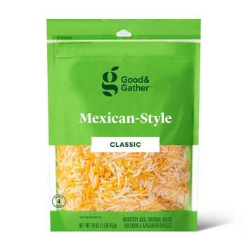 Shredded Mexican-Style Cheese - 16oz - Good & Gather™