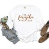 Simply Sage Market Women's It's A Pumpkin Kinda Day Long Sleeve Garment Dyed Tee - 3 of 4