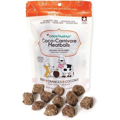 Coco-Carnivore Meatballs – Beef/Orange/Coconut, 2.5 oz