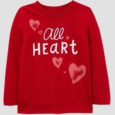 Toddler Girls' 'All Heart' T-Shirt - Just One You® made by carter's Red