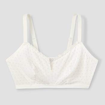 Hanes Women's Comfort Flex Fit Stretch Cotton Bra 2pk H570 - White/Black M  – Target Inventory Checker – BrickSeek