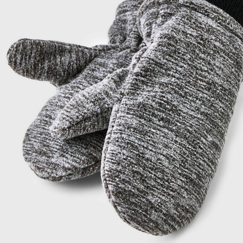 Toddler Mittens - Cat & Jack™ Gray, 3 of 5