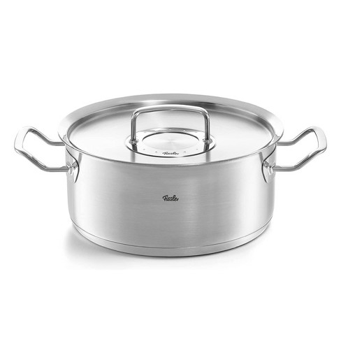 Fissler Pure Collection Stainless Steel Rondeau, 2.7 Quart With