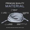 The Original Stretchlace Flat Elastic Shoelace - Light Grey - 4 of 4