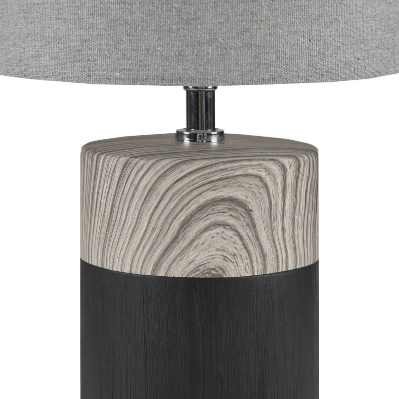 Nicolo Ceramic (Includes LED Light Bulb) Table Lamp Black - 510 Design, 5 of 7