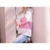 Women's Color Block Striped Knit Sweater - Hem & Thread - 2 of 4