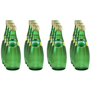 Perrier Original Sparkling Water - 11 Fl Oz Glass Bottle (Pack of 24) - 1 of 4