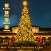 Ollny 1000 LED Warm White IP67 Waterproof Christmas String Lights (Green Wire, Plug in, 8 Modes) - 3 of 4