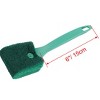 Unique Bargains Plastic Handle Aquarium  Glass Sponge Clean Brush Scrubber Cleaner Green - 2 of 4