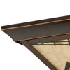 Vaxcel Trail 3 - Light Flush Mount in  Burnished Bronze - 3 of 4