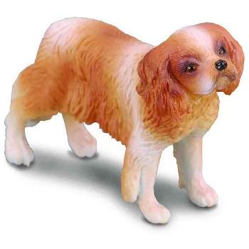 Breyer Animal Creations CollectA Cats & Dogs Collection Miniature Figure | Cavalier King Charles Spaniel
