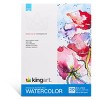 KINGART Watercolor Paper 9x12 30 Sheets - 2 of 3