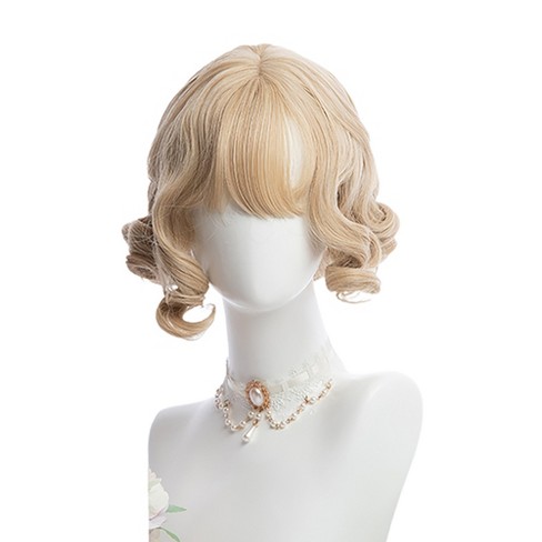 Unique Bargains Curly Wig Wigs For Women 13