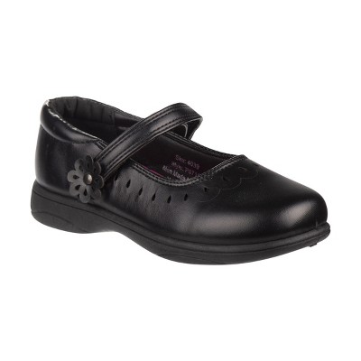 Petalia Girls' School Shoes - Black, 6 : Target