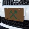 Montana Tech of the University of Montana Secondary Logo Novelty Metal Vanity Tag License Plate - 2 of 4