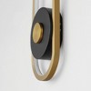 ET2 Lighting Gravity 1 - Light Wall Light in  Black/Gold - 2 of 4
