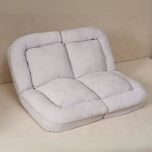 CAVINAS Double Bean Bag Chair, Foldable Sofa Bed with Adjustable Position, Cloud Couch for Living Room, Bedroom - 1 of 4