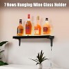 Garvee LED Liquor Bottle Display Shelf - 1 Tier 24 Inch with Remote & App Control, 16 Colors, 4 Music Modes - 2 of 4