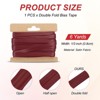 Unique Bargains Satin Fabric Quilting Hemming Binding DIY Craft Double-Fold Bias Tape - 2 of 4