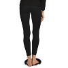 Memoi Women's 100% Cotton Pointelle Rib Knit Seamless Leggings - 3 of 4