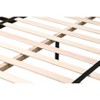 Modern and Contemporary Fabric Upholstered  Platform Bed - 4 of 4