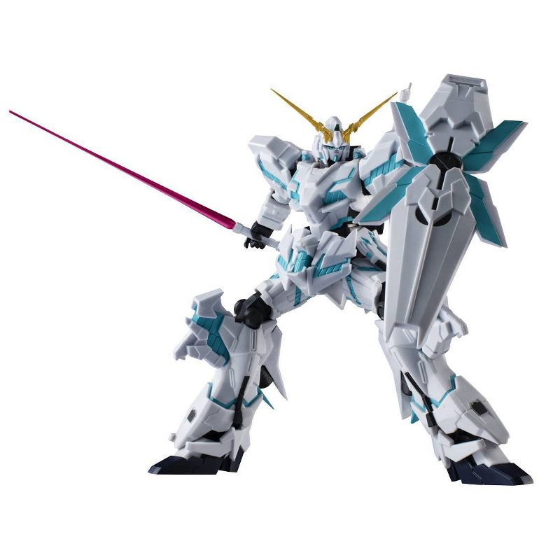 Gundam Universe Rx-0 Unicorn Destroy Mode Green Frame Action Figure, 1 of 6