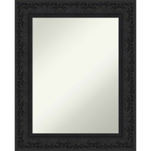 Amanti Art Luxe Non-Beveled Framed Bathroom Vanity Wall Mirror - 1 of 4