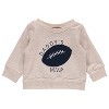 Chick Pea Baby Boy Infant and Newborn Adorable Outdoor Pants set 2 Pack Football MVP Navy Blue 3-6M - 3 of 4